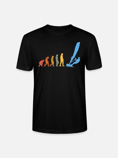 Windsurfing Sail Surfer-boards Windsurfing - Stanley/Stella CRAFTER Unisex Organic T-Shirt - black