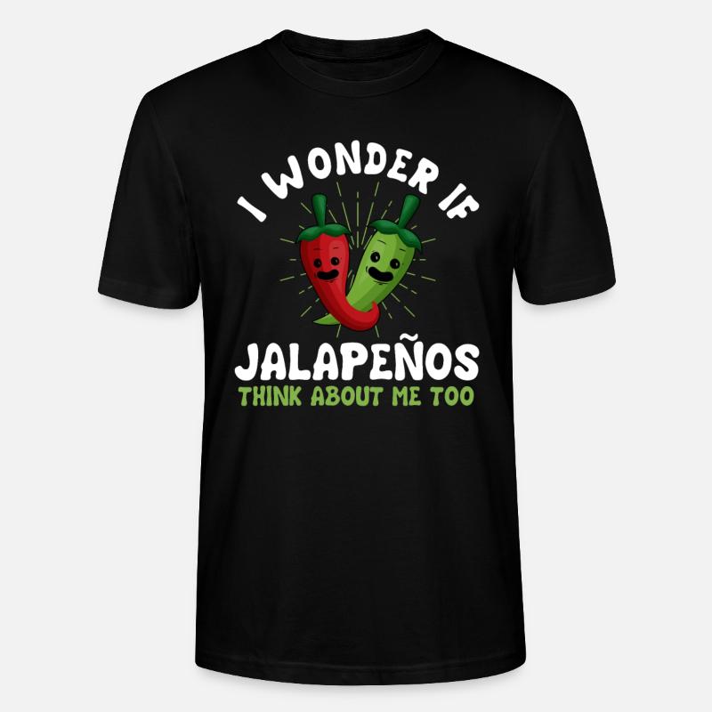 Jalapenos - Stanley/Stella Unisex Bio-T-Shirt CRAFTER - Schwarz