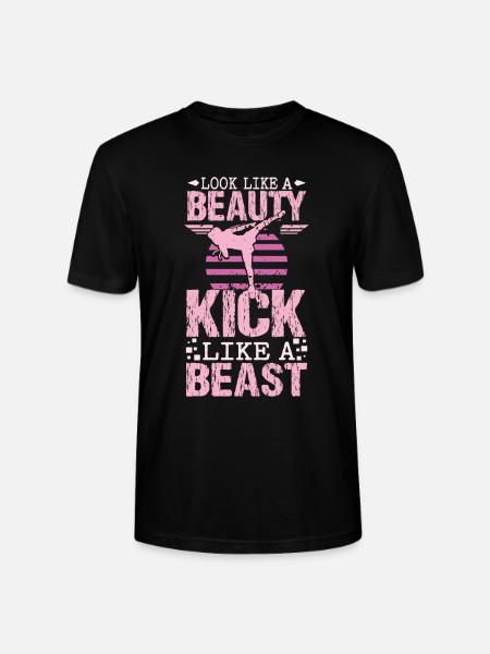Karaté beauty - T-shirt bio CRAFTER Stanley Stella Unisexe - noir