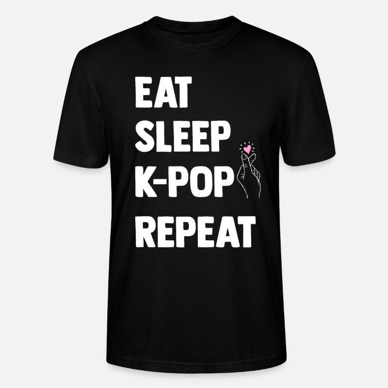 K-Pop - Stanley/Stella Unisex Bio-T-Shirt CRAFTER - Schwarz
