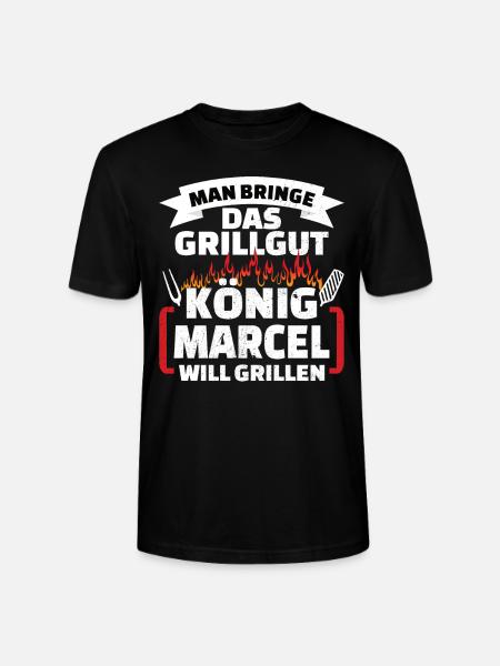 Marcel Grill König - Stanley/Stella Unisex Bio-T-Shirt CRAFTER - Schwarz