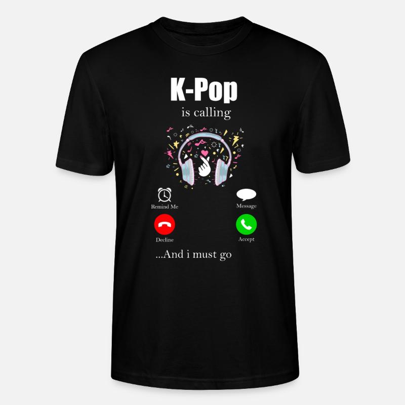 K-Pop - Stanley/Stella Unisex Bio-T-Shirt CRAFTER - Schwarz