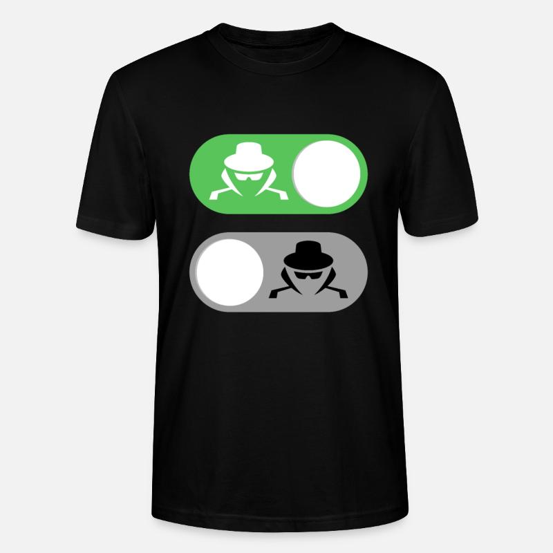 Cybersecurity Motiv White Hat Hacker - Stanley/Stella Unisex Bio-T-Shirt CRAFTER - Schwarz