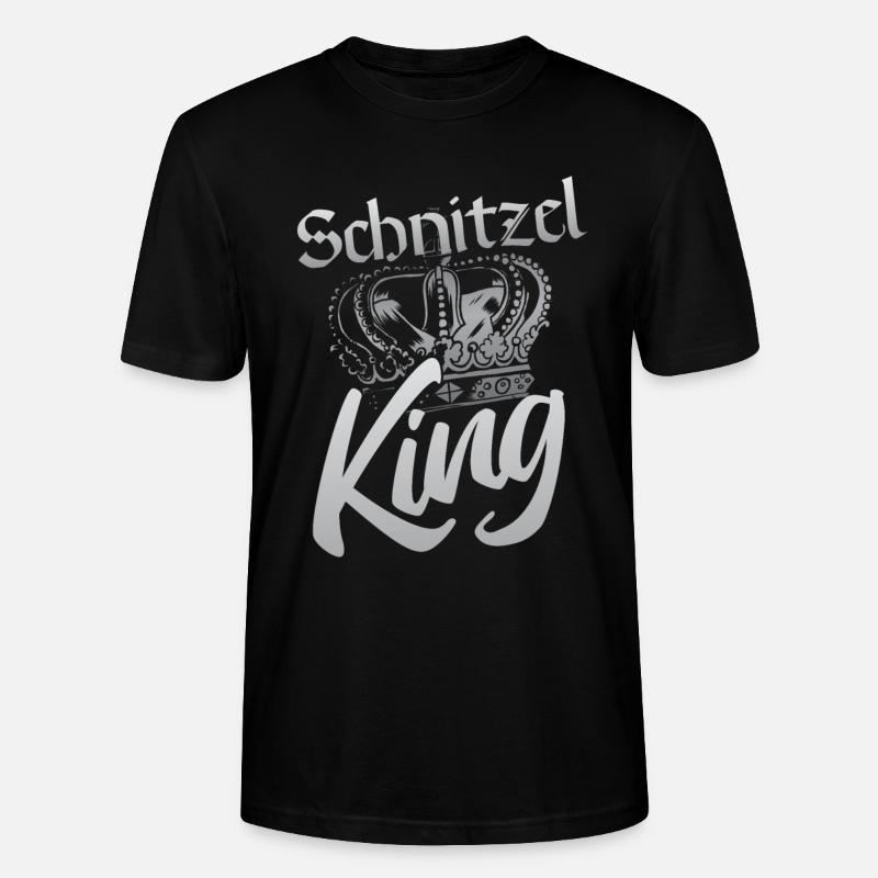 Schnitzel King - Stanley/Stella Unisex Bio-T-Shirt CRAFTER - Schwarz