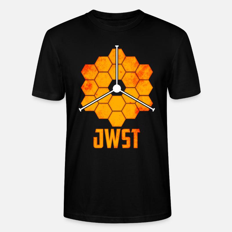 Télescope spatial James Webb - T-shirt bio CRAFTER Stanley Stella Unisexe - noir