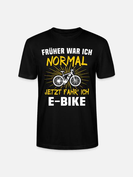 Ebike Sprüche E-Biker - Stanley/Stella Unisex Bio-T-Shirt CRAFTER - Schwarz
