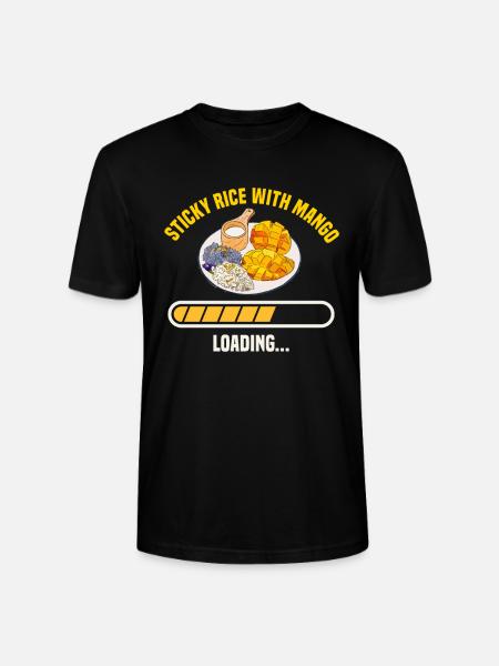 Klebreis Mit Mango Geschenk - Stanley/Stella Unisex Bio-T-Shirt CRAFTER - Schwarz