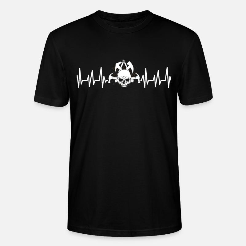 Dachdecker - Stanley/Stella Unisex Bio-T-Shirt CRAFTER - Schwarz