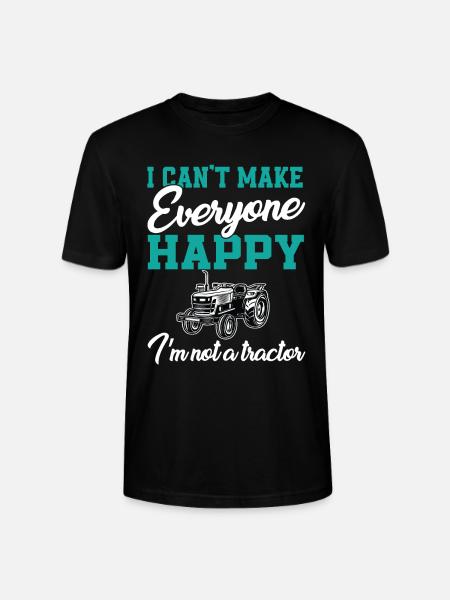 Traktor - Stanley/Stella Unisex Bio-T-Shirt CRAFTER - Schwarz