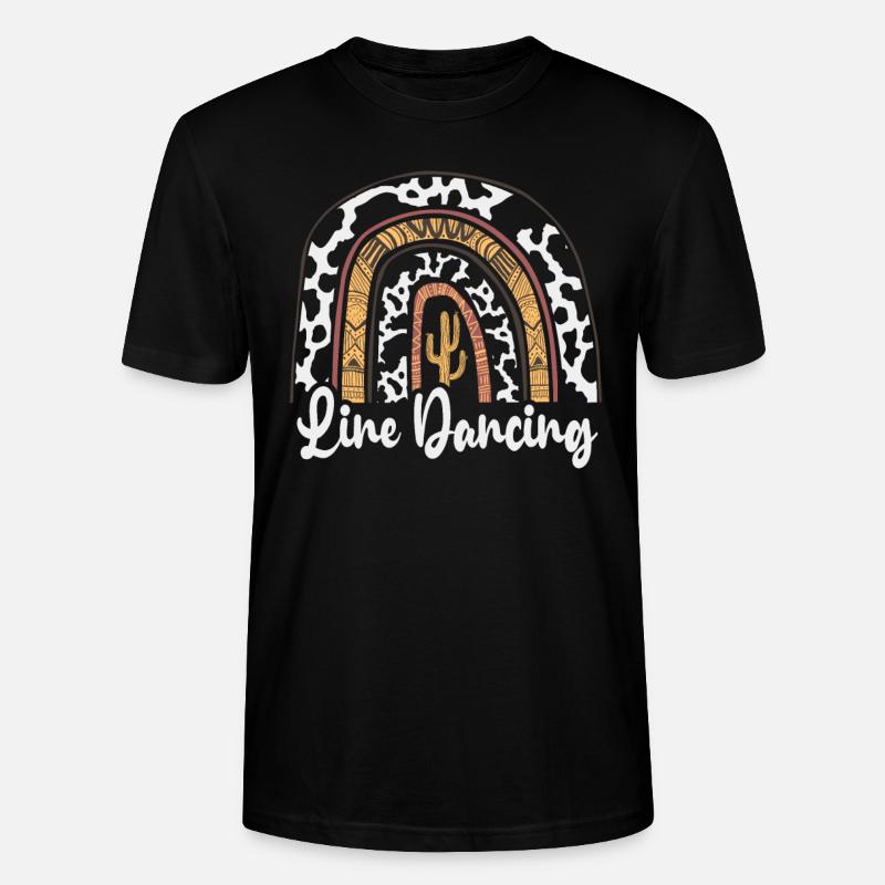 Linedance Line Dance - Stanley/Stella Unisex Bio-T-Shirt CRAFTER - Schwarz
