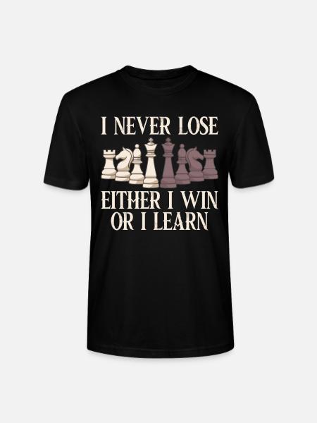 Chess Player / Funny Chess Gift - Stanley/Stella CRAFTER Unisex Organic T-Shirt - black