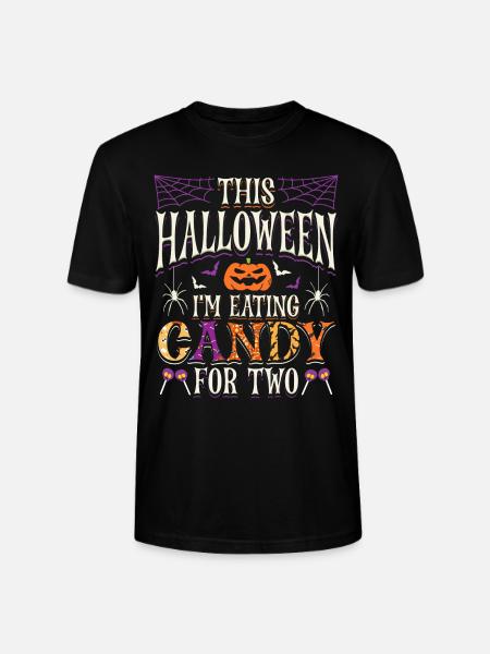 Halloween Enceinte - T-shirt bio CRAFTER Stanley Stella Unisexe - noir