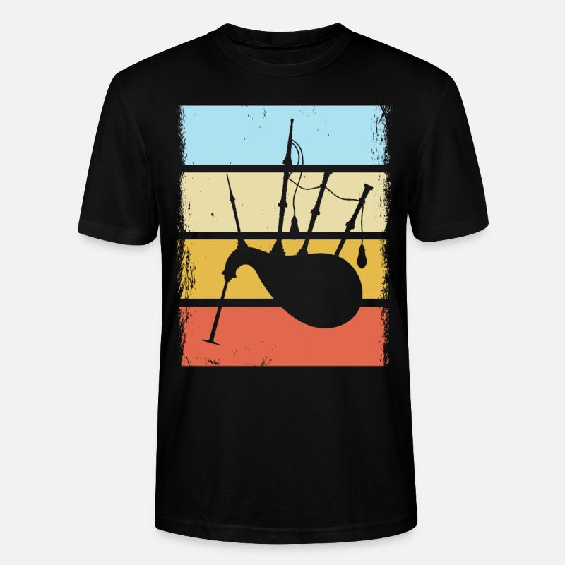 Cornemuse - T-shirt bio CRAFTER Stanley Stella Unisexe - noir