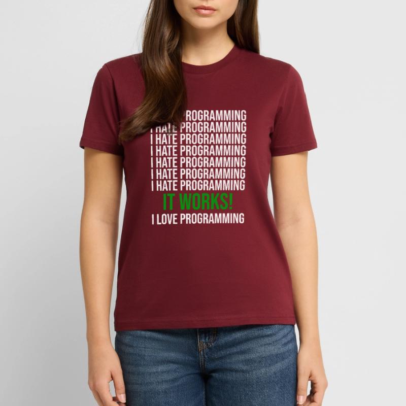 Programming Funny saying for programmers Stanley/Stella CRAFTER Unisex Organic T-Shirt