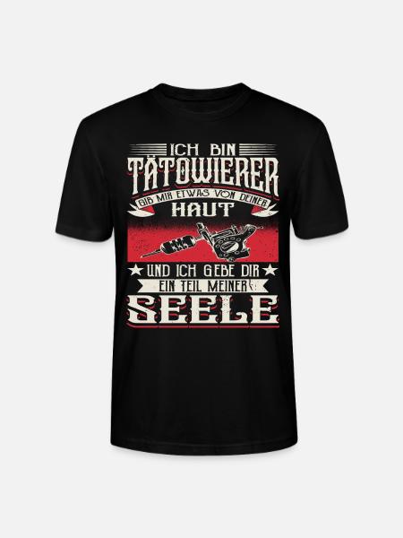 Tätowierer Tätowiererin Tattoos - Stanley/Stella Unisex Bio-T-Shirt CRAFTER - Schwarz