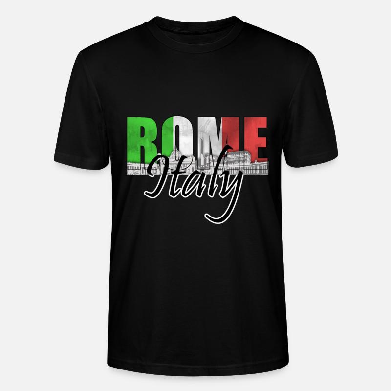 Rom - Stanley/Stella Unisex Bio-T-Shirt CRAFTER - Schwarz