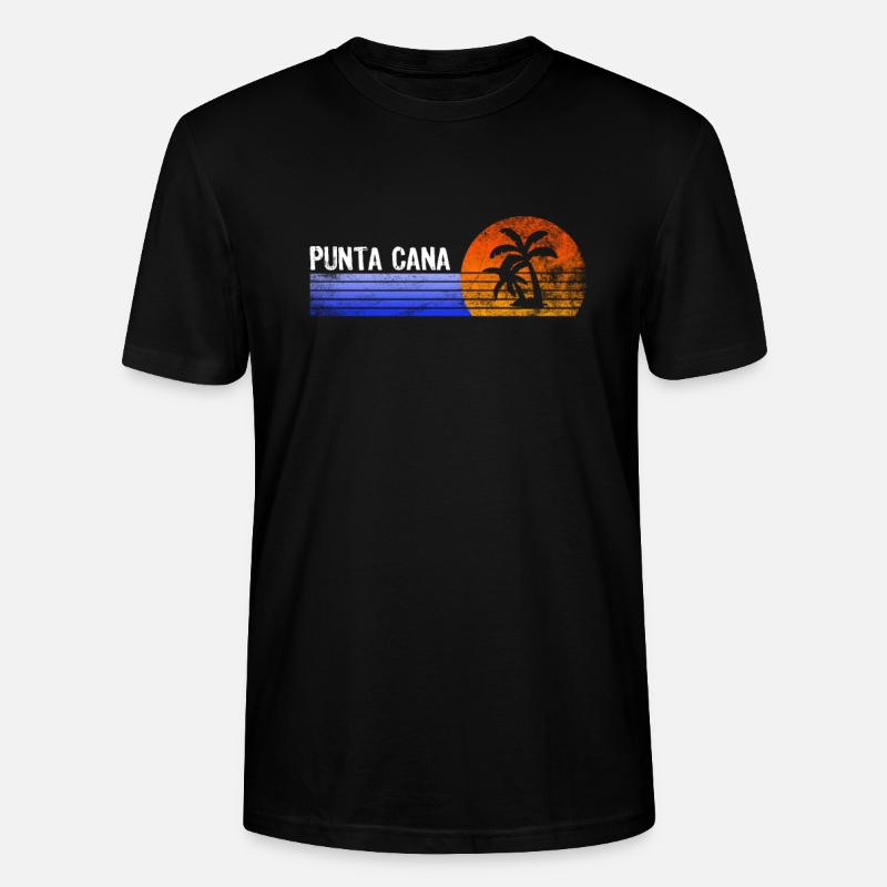 Punta Cana - Stanley/Stella Unisex Bio-T-Shirt CRAFTER - Schwarz