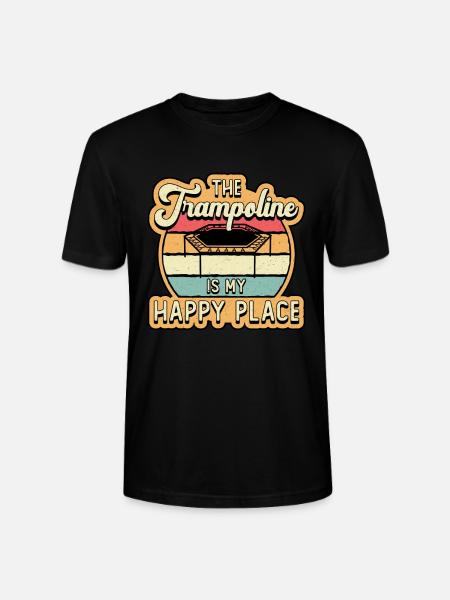 Trampoline Jumper Trampoline Trampoline Gift - Stanley/Stella CRAFTER Unisex Organic T-Shirt - black