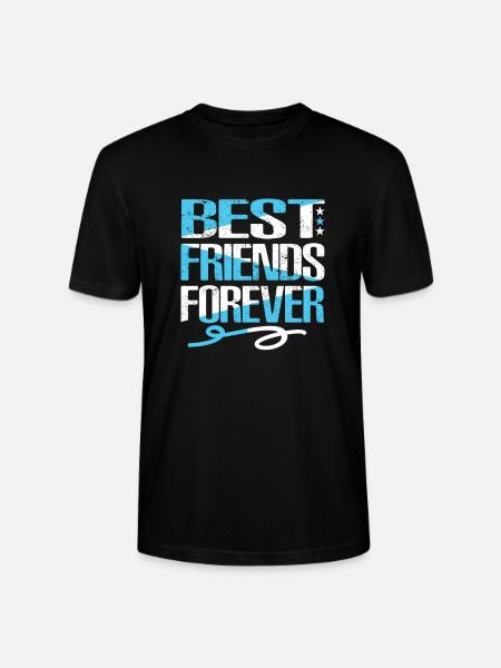 Best Friends Forever - Stanley/Stella CRAFTER Unisex Organic T-Shirt - black