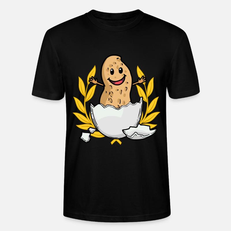 Hourra Cacahuète Naissance Naissance Parents - T-shirt bio CRAFTER Stanley Stella Unisexe - noir