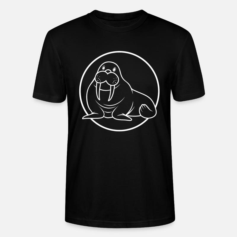 Cadeau Walrus Walrus Cadeau - T-shirt bio CRAFTER Stanley Stella Unisexe - noir