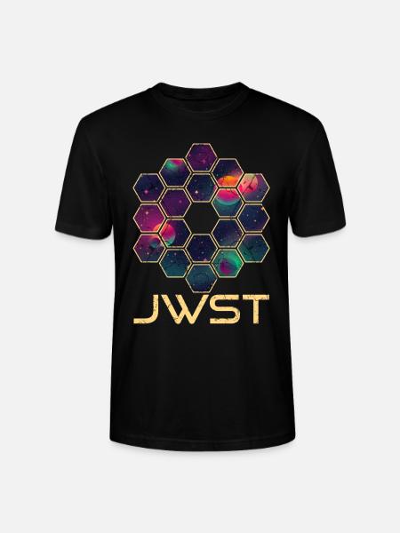 Télescope spatial James Webb - T-shirt bio CRAFTER Stanley Stella Unisexe - noir