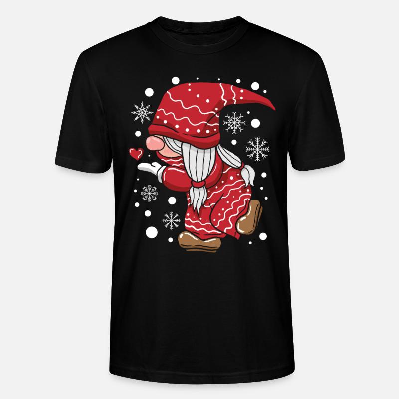 Look partenaire Noël Wichtel - T-shirt bio CRAFTER Stanley Stella Unisexe - noir