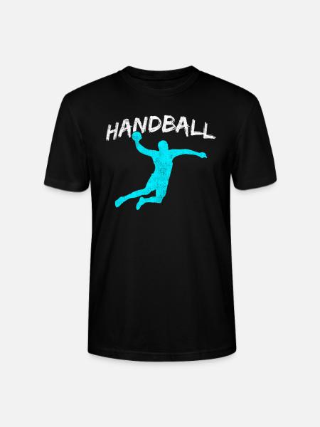 Handball - T-shirt bio CRAFTER Stanley Stella Unisexe - noir