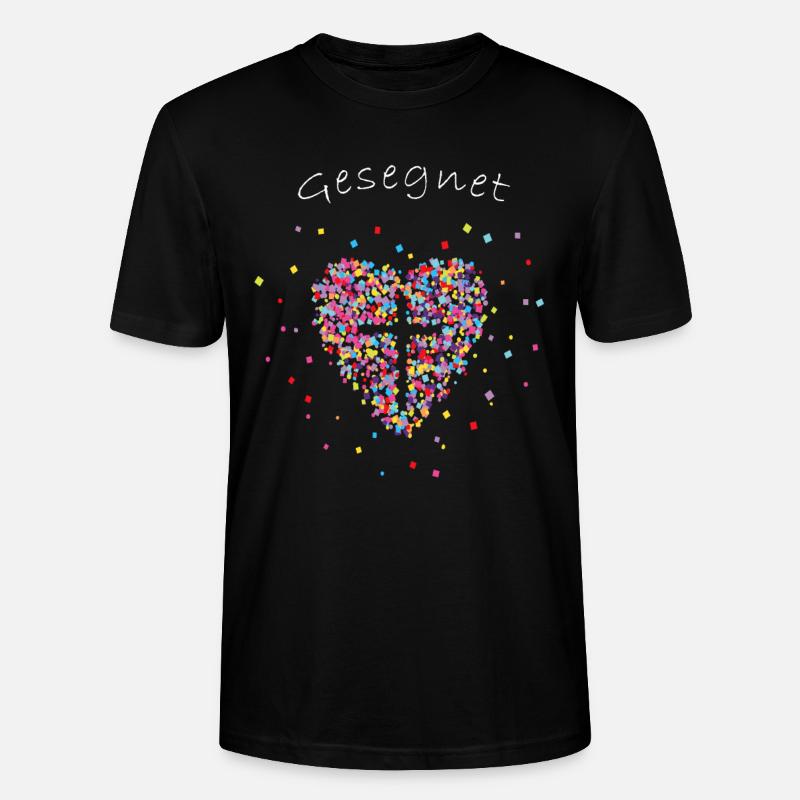 Christlich Glaube Jesus Gott Kirche - Stanley/Stella Unisex Bio-T-Shirt CRAFTER - Schwarz