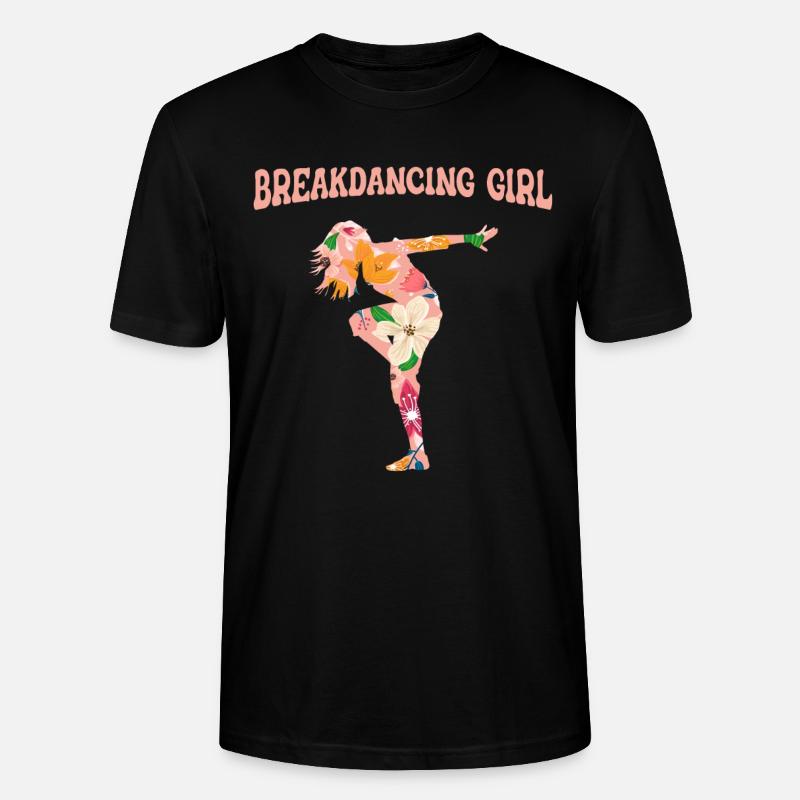 Breakdance Breakdancer Breakdancing - Stanley/Stella CRAFTER Unisex Organic T-Shirt - black