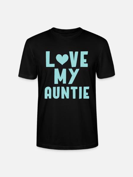 Auntie - Stanley/Stella CRAFTER Unisex Organic T-Shirt - black