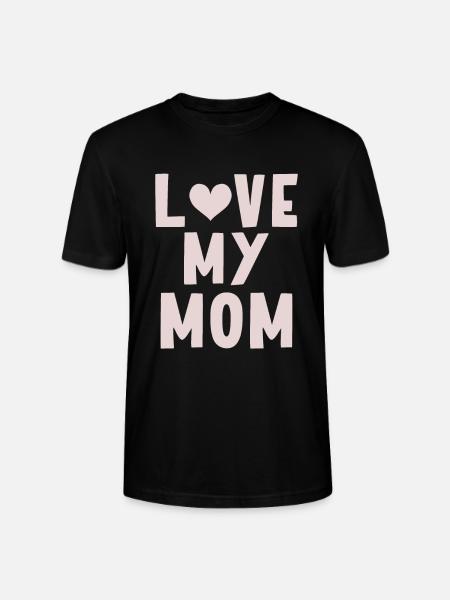 J’aime ma mère - T-shirt bio CRAFTER Stanley Stella Unisexe - noir