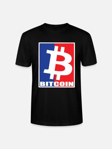 Bitcoin - Stanley/Stella CRAFTER Unisex Organic T-Shirt - black