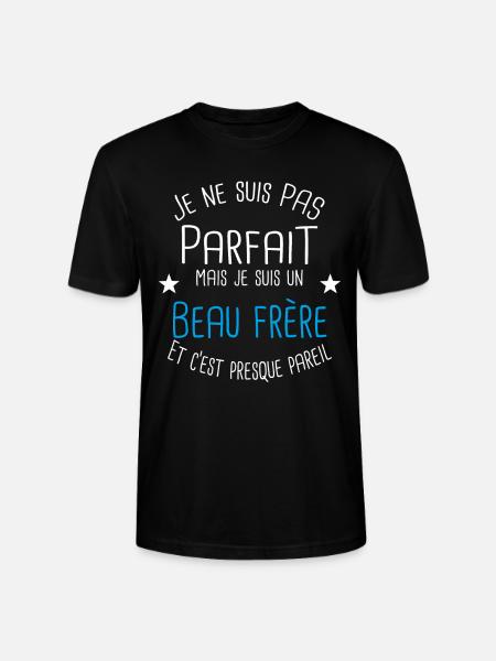 Beau frère - T-shirt bio CRAFTER Stanley Stella Unisexe - noir