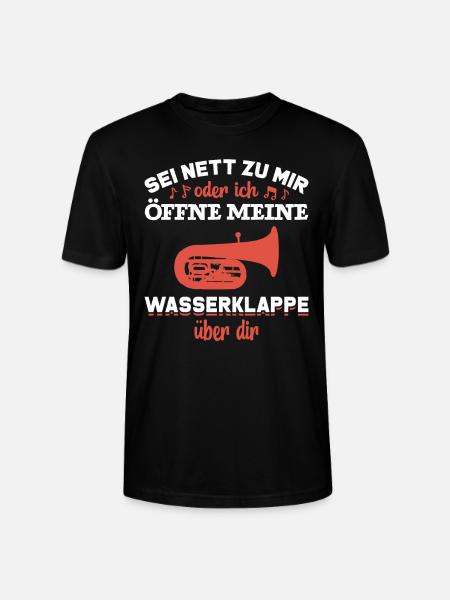 witziger Spruch Tuba - Stanley/Stella Unisex Bio-T-Shirt CRAFTER - Schwarz
