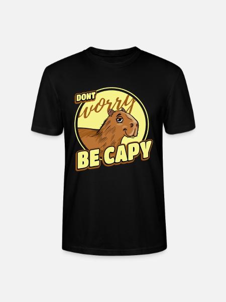 Capybara Rétro Capibara - T-shirt bio CRAFTER Stanley Stella Unisexe - noir