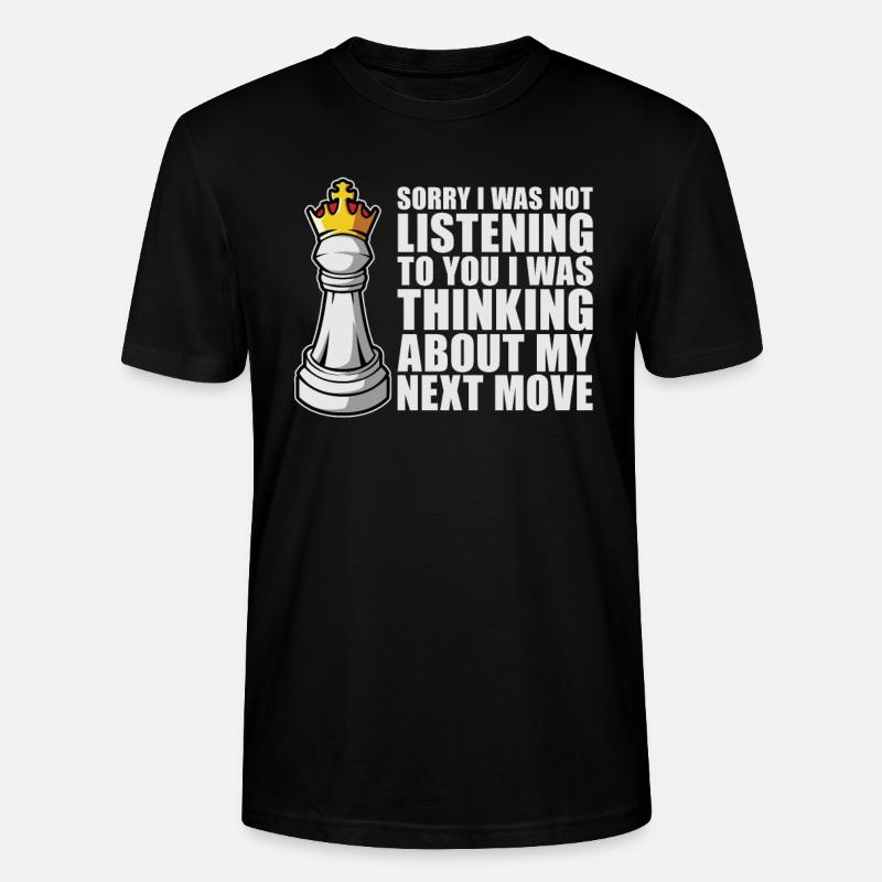 Chess chess piece - Stanley/Stella CRAFTER Unisex Organic T-Shirt - black