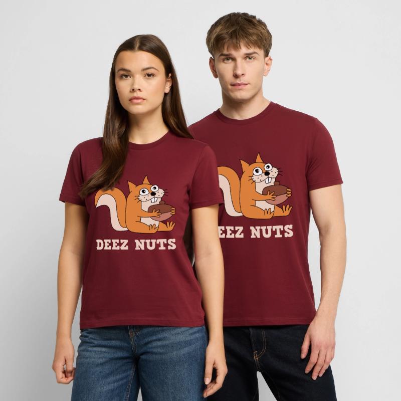 Deez Nuts Eichhörnchen Stanley/Stella Unisex Bio-T-Shirt CRAFTER