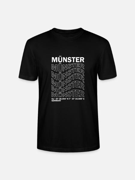 Münster coordinates - Stanley/Stella CRAFTER Unisex Organic T-Shirt - black