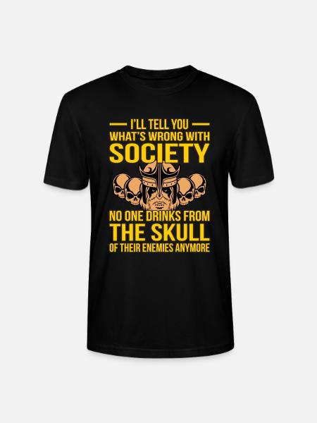 Viking - Stanley/Stella CRAFTER Unisex Organic T-Shirt - black