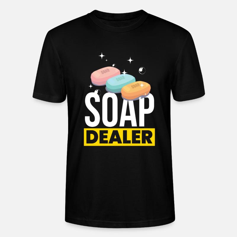 Fabricant de savon - T-shirt bio CRAFTER Stanley Stella Unisexe - noir