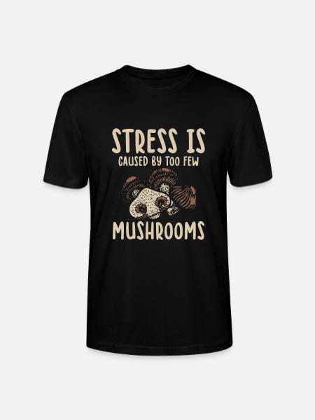 Mushroomer - Stanley/Stella CRAFTER Unisex Organic T-Shirt - black