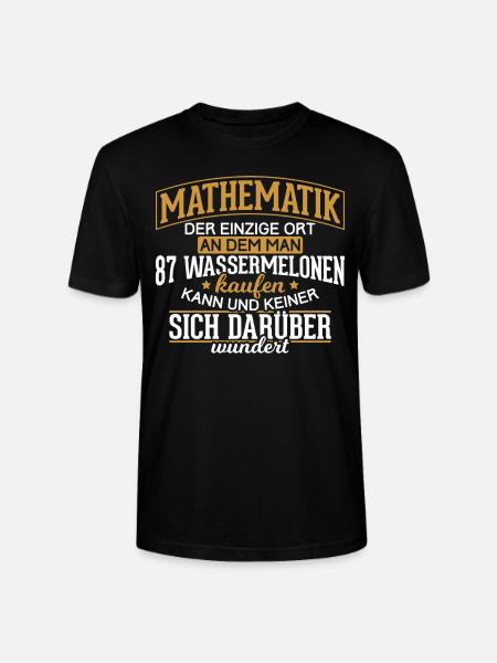 Mathe Mathematik Mathematiker - Stanley/Stella Unisex Bio-T-Shirt CRAFTER - Schwarz