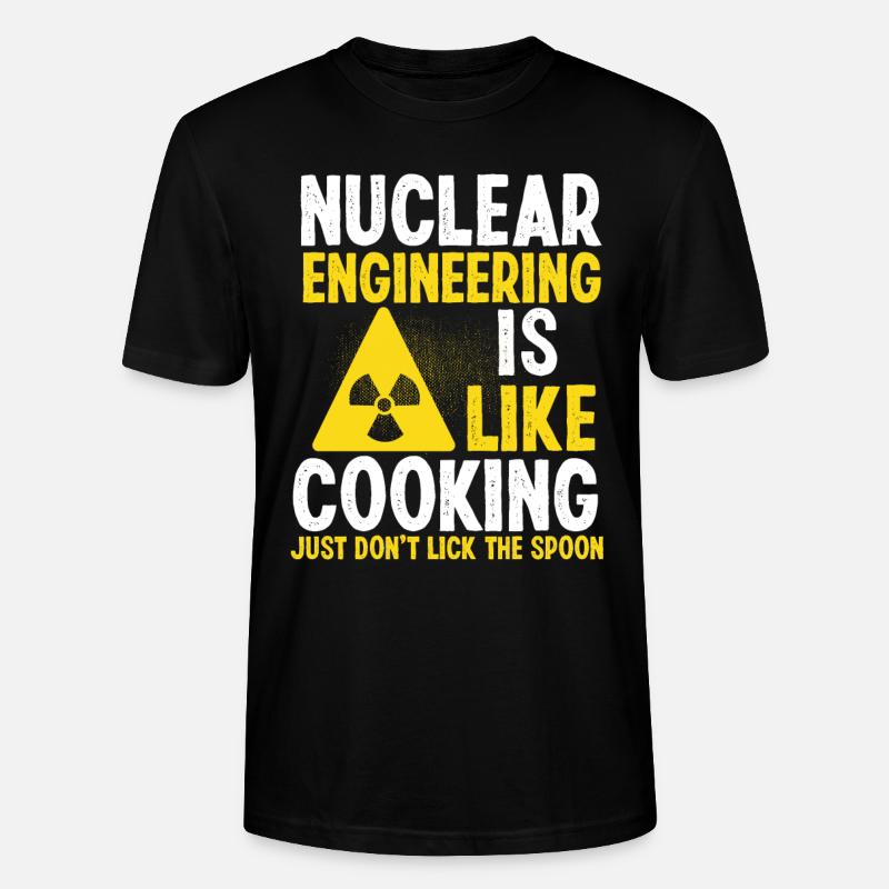 Nuclear Engineering Student Radiation Nuclear - Stanley/Stella Unisex Bio-T-Shirt CRAFTER - Schwarz