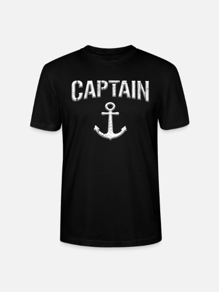 Kapitän Captain - Stanley/Stella CRAFTER Unisex Organic T-Shirt - black