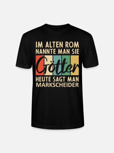 Lustige Markscheider Sprüche - Stanley/Stella Unisex Bio-T-Shirt CRAFTER - Schwarz