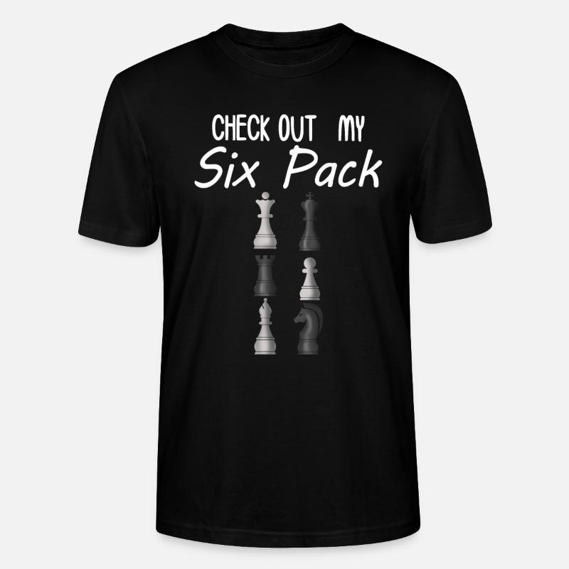 Schach - Stanley/Stella Unisex Bio-T-Shirt CRAFTER - Schwarz