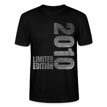 2010 Limited Edition - Stanley/Stella Unisex Bio-T-Shirt CRAFTER - Schwarz - Vorne - Alina (178cm) & Michal (187cm)