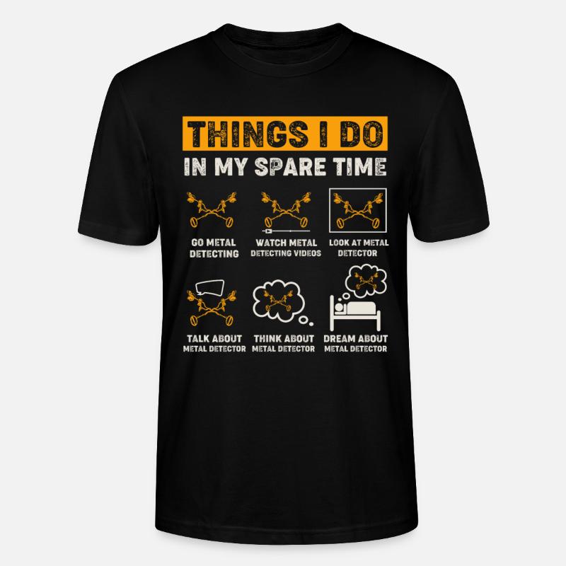 Sondeln Sondler - Stanley/Stella Unisex Bio-T-Shirt CRAFTER - Schwarz