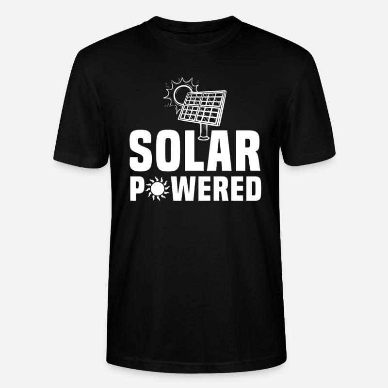 Solar Betrieben - Stanley/Stella Unisex Bio-T-Shirt CRAFTER - Schwarz
